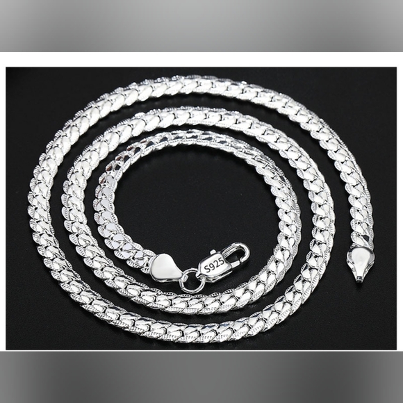 Sterling silver necklace - Picture 3 of 8